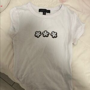 White Flower T-Shirt
